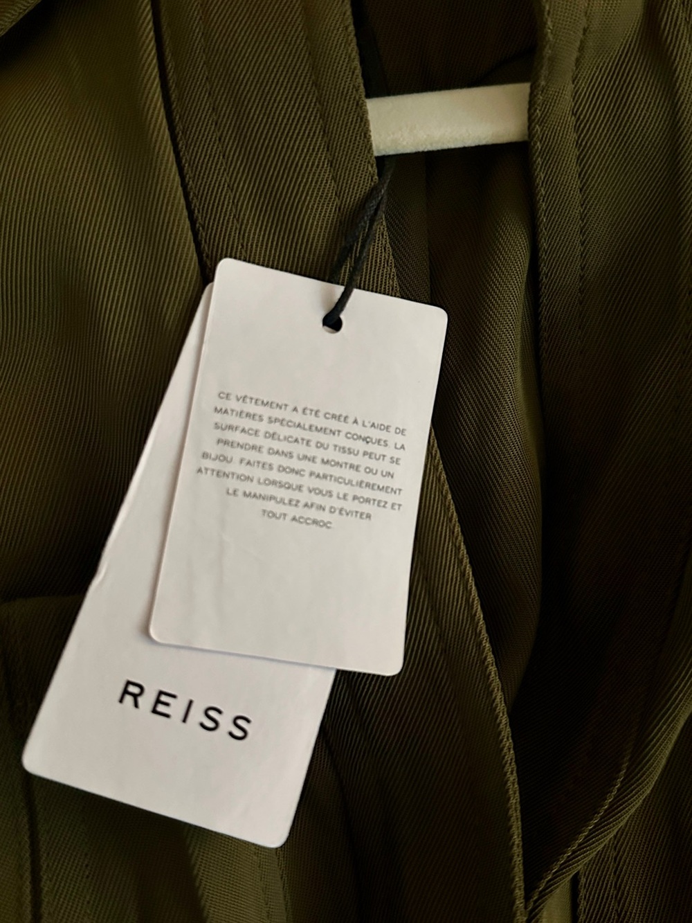 NWT Reiss Effie Sleeveless Utility Midi Dress - Picture 14 of 14